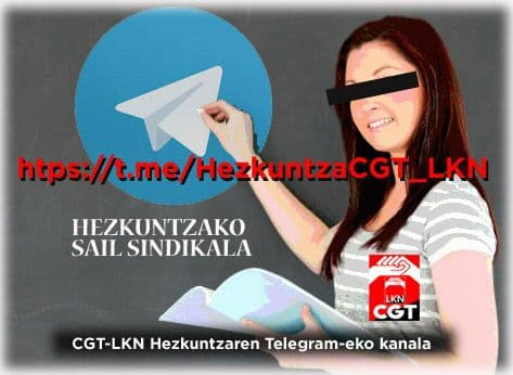 CANAL TELEGRAM CGT-LKN HEZKUNTZA