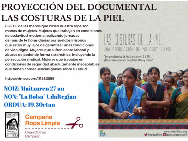 Las costuras de la piel