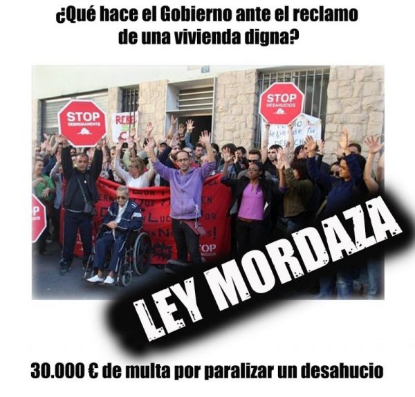 No ley Mordaza