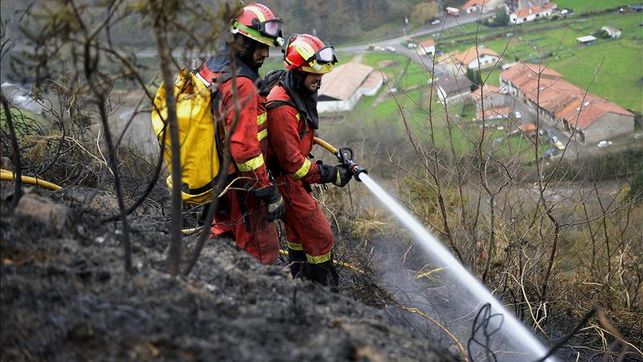 Fuego en el monte