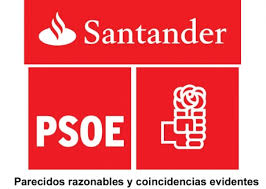 PSOE y Banco Santander