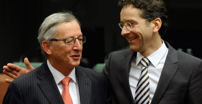 Jean-Claude- Juncker-Jeroen-Dijsselbloem-presidentes-UE