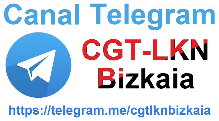 Canal Telegram de CGT-LKN Bizkaia