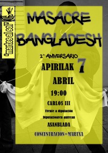 Bangladesh Apirilak 7 Abril