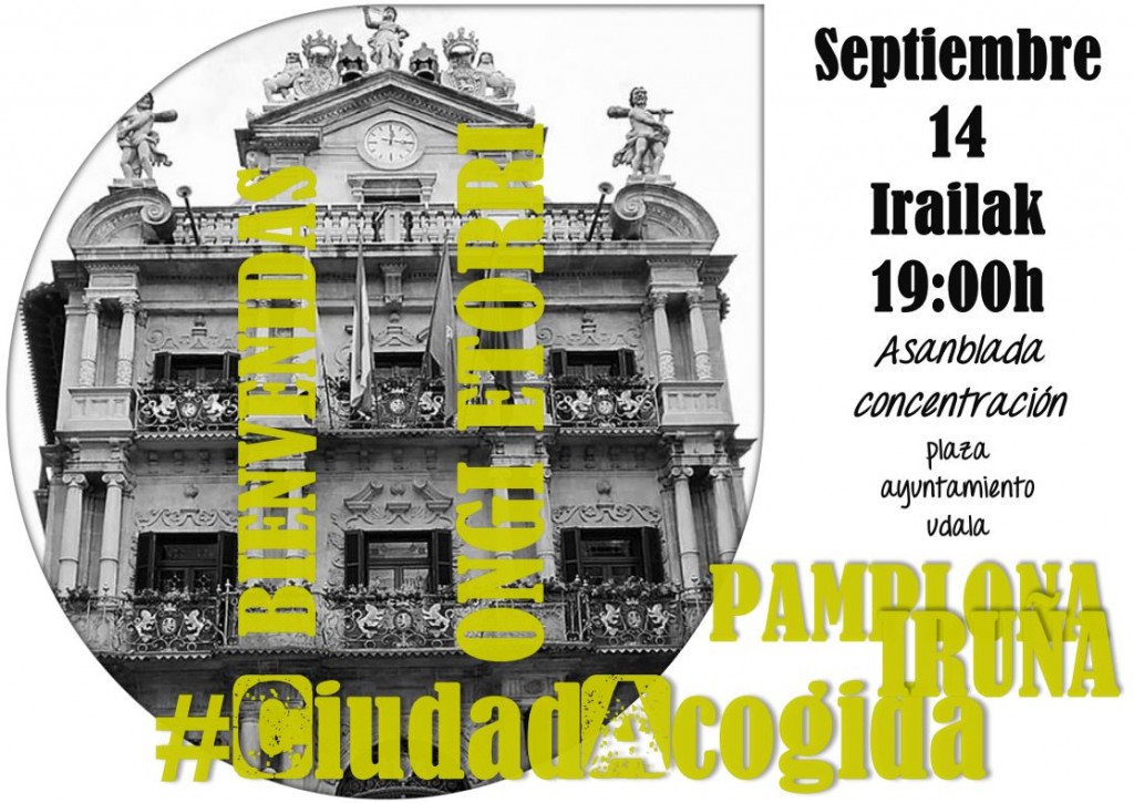Iruña CiudadAcogida 14S