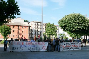 Concentración a favor detenidos 22-M 028